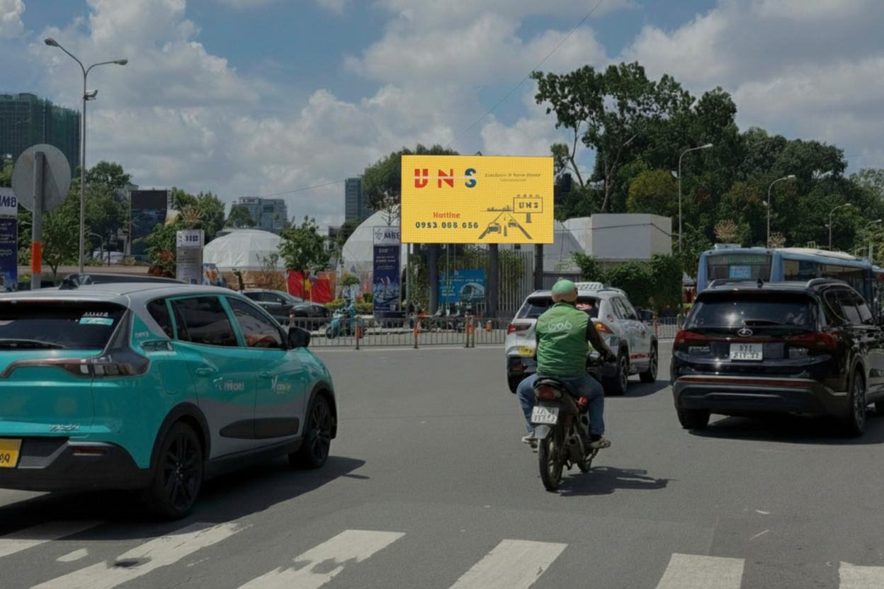 LED Tròn Bến Thành Giao lộ Lê Lợi - Lê Lai/ Hàm Nghi - Trần Hưng Đạo